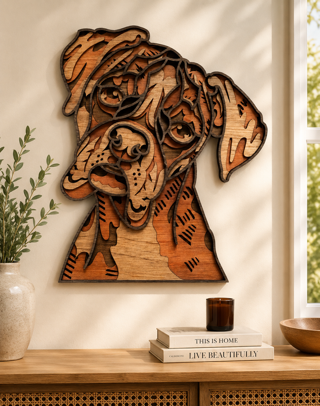 Boxer Dog Wall Art