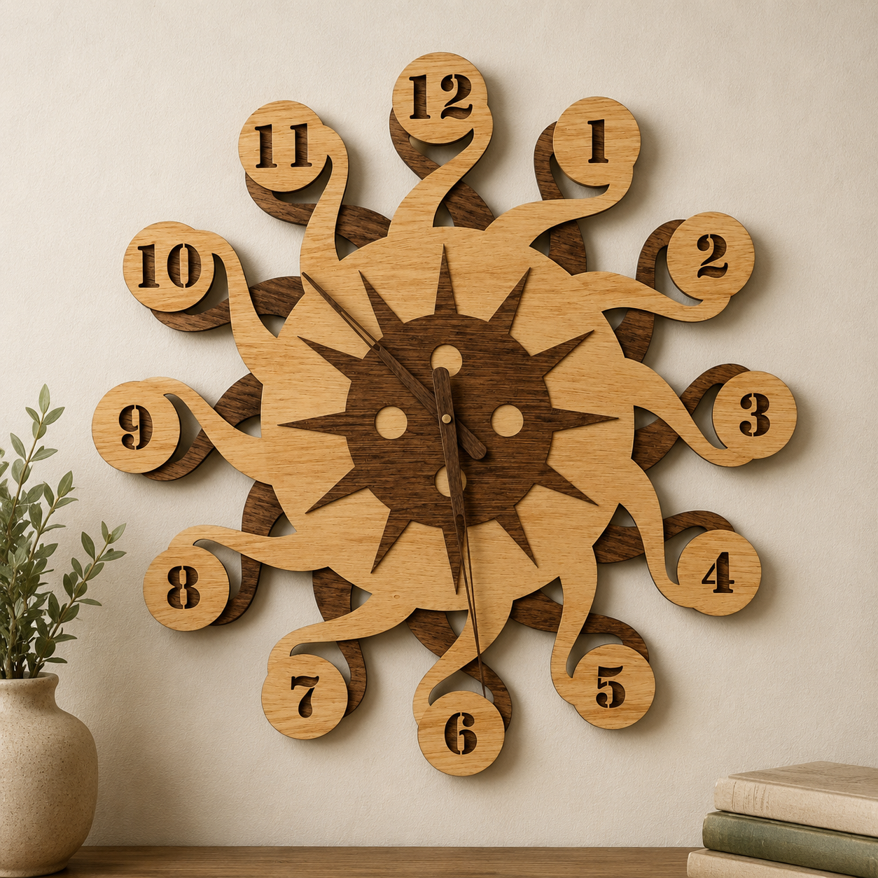 Contemporary Wall Clock