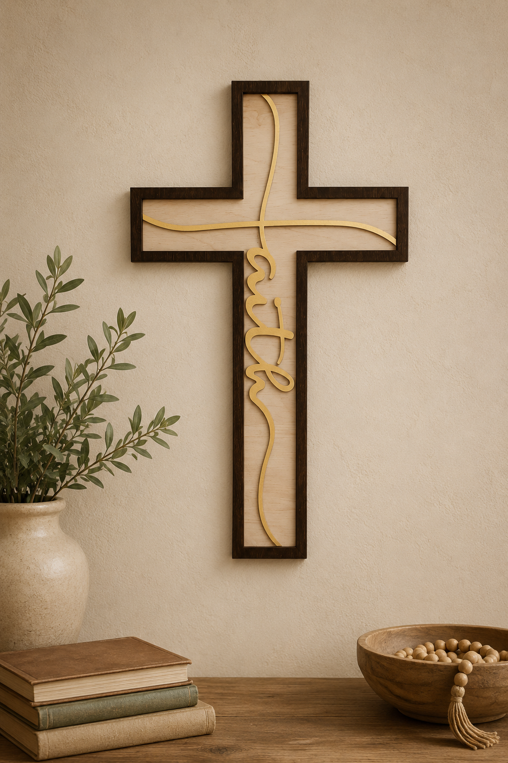 Cross of Faith Wall Art