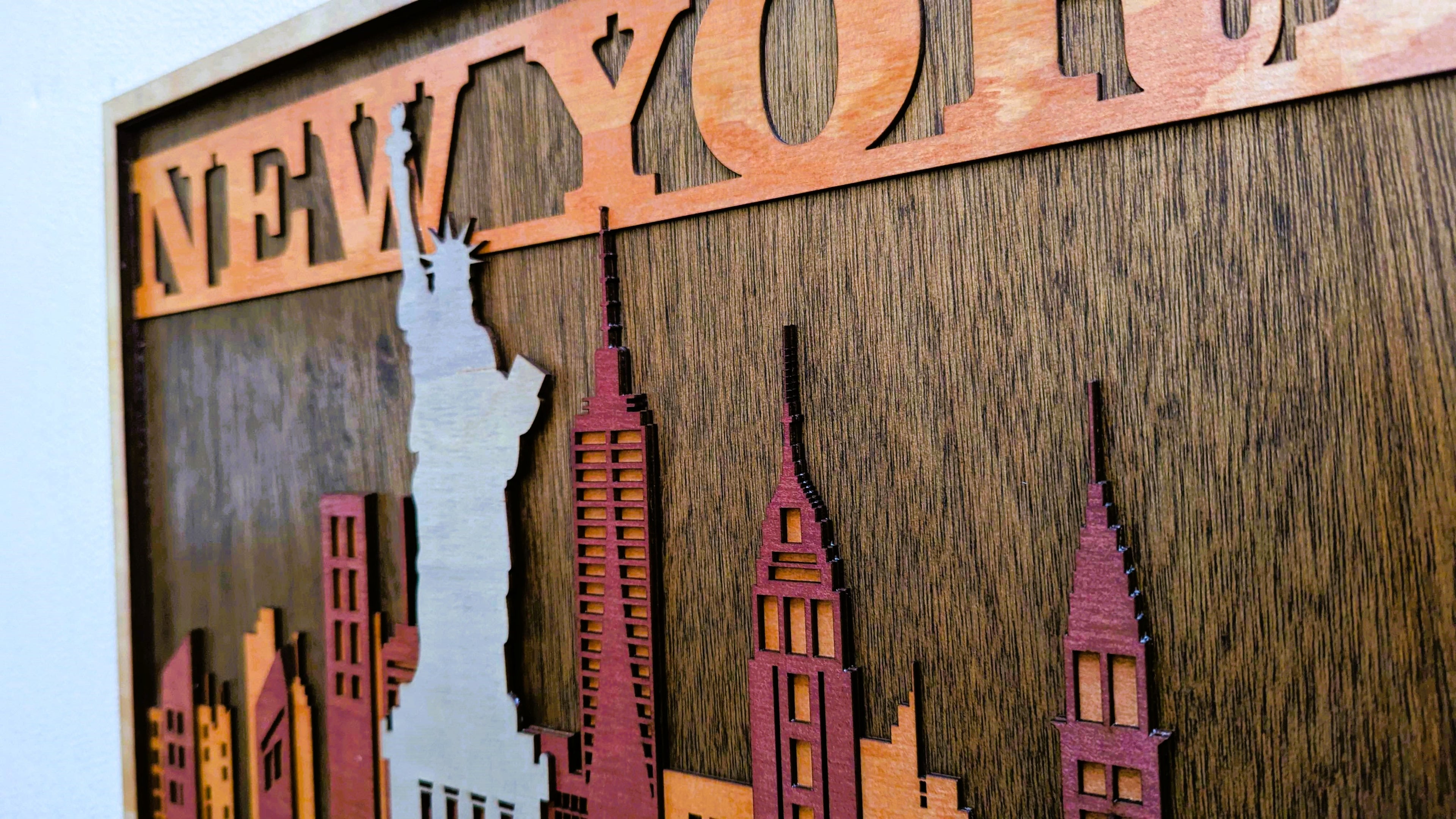 New York City Wood Wall Art