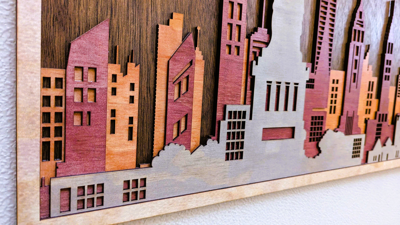 New York City Wood Wall Art