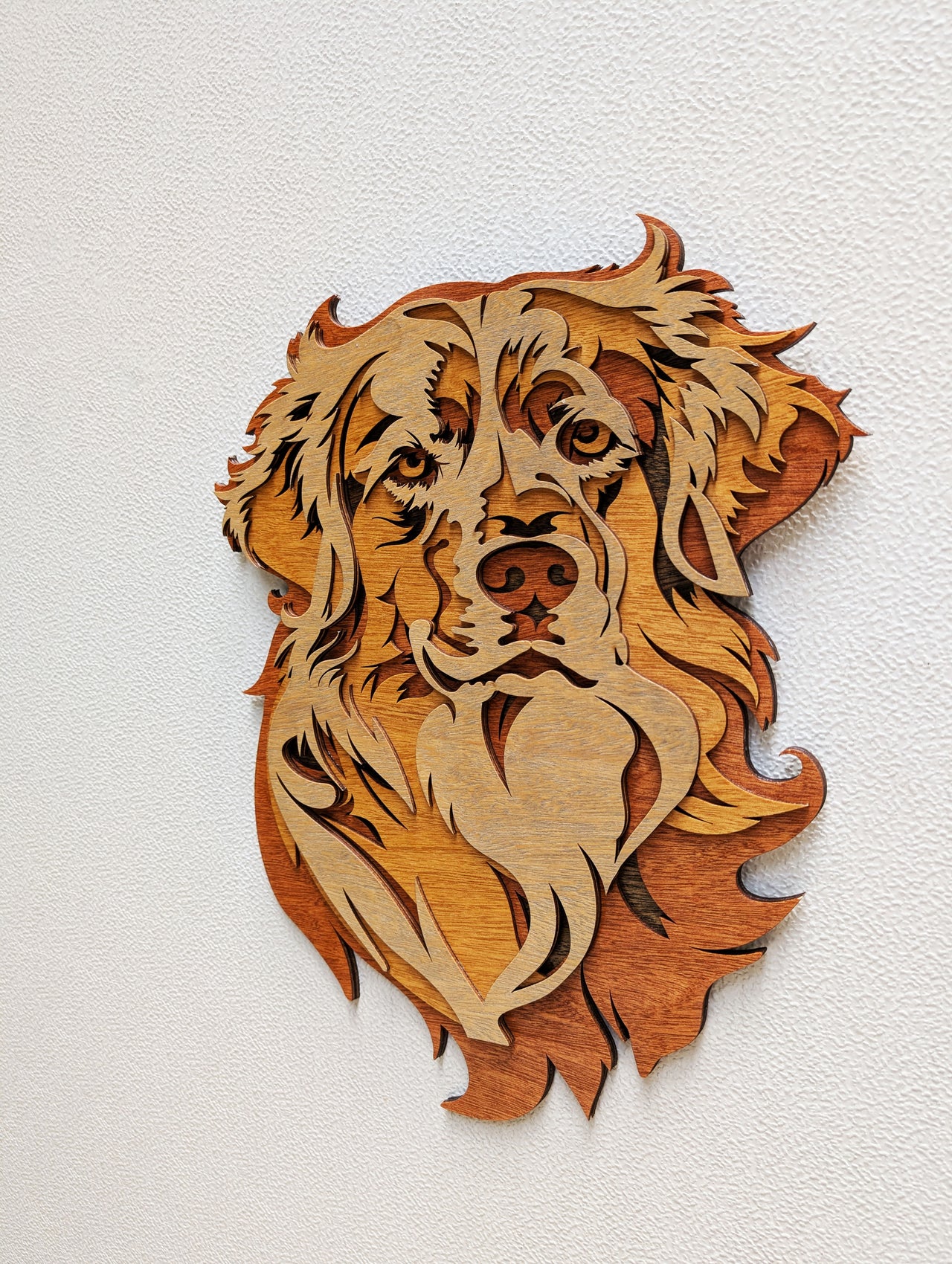 Golden Retriever Wood Wall Art