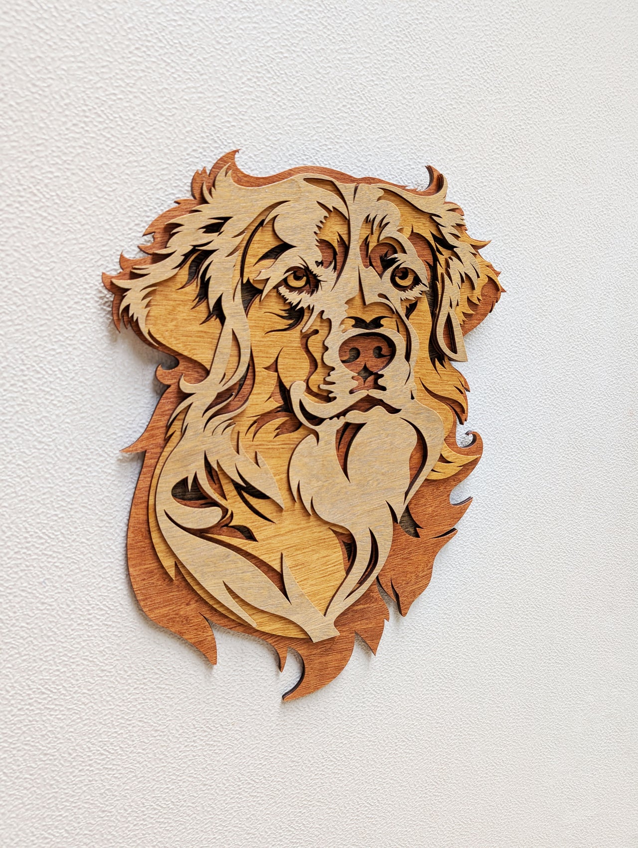 Golden Retriever Wood Wall Art