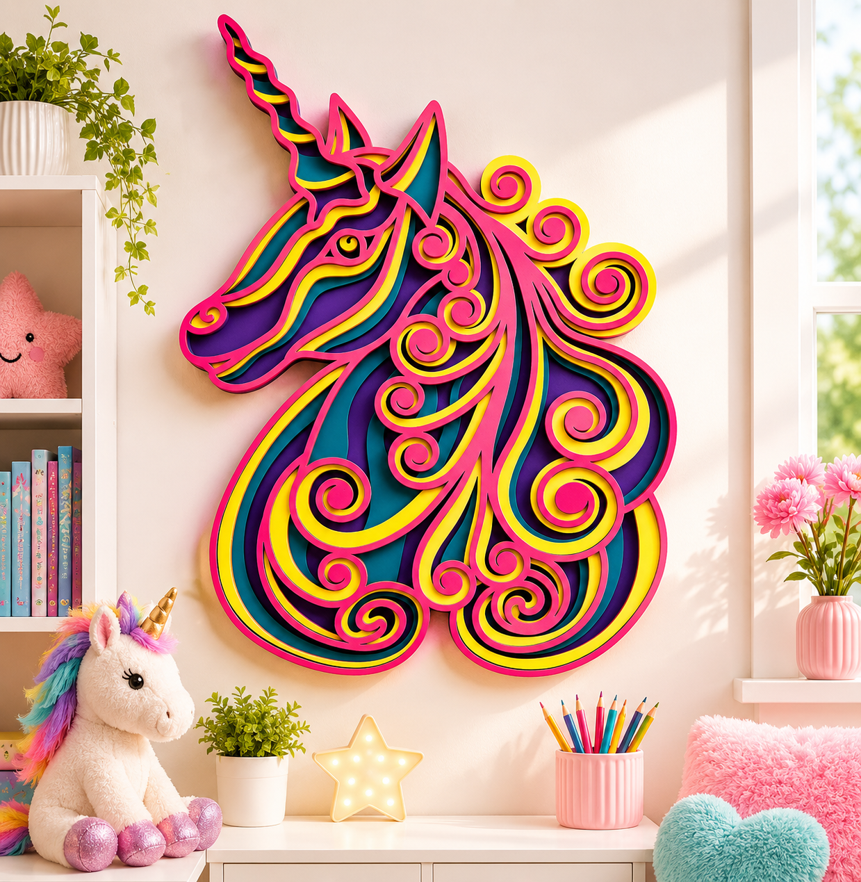 Unicorn Wall Art, Limited Edition