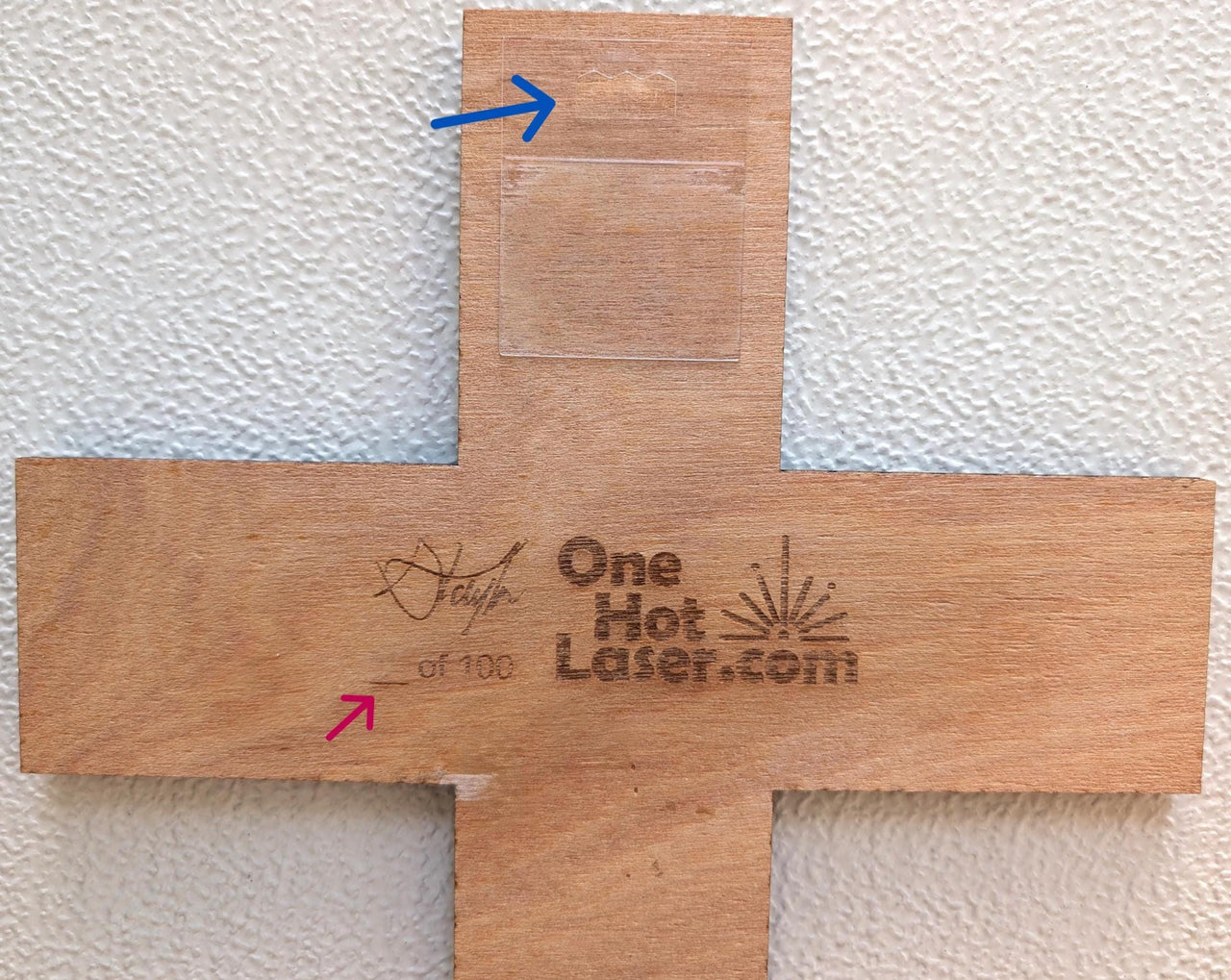 Multi Layered Wood Cross 17” Wall Art: Home Decor