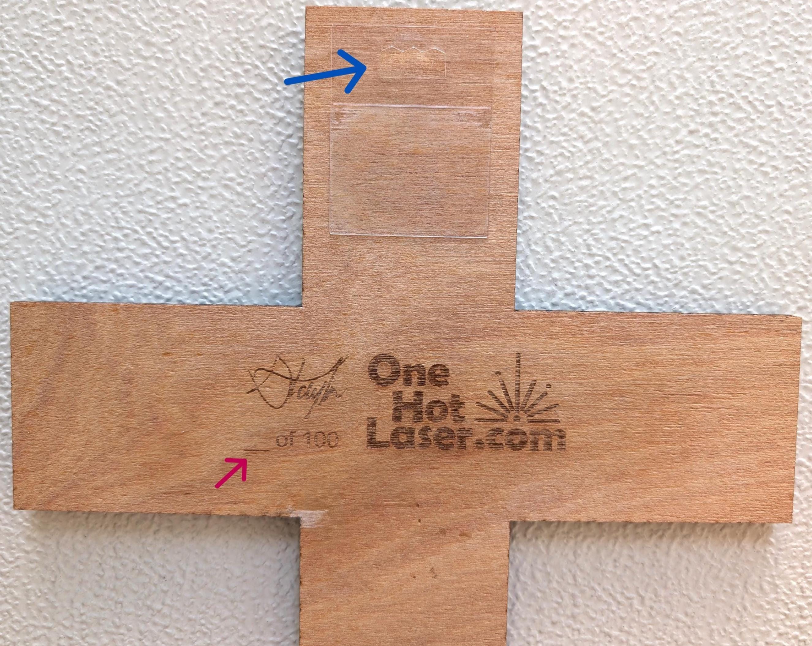 Multi Layered Wood Cross 17” Wall Art: Home Decor