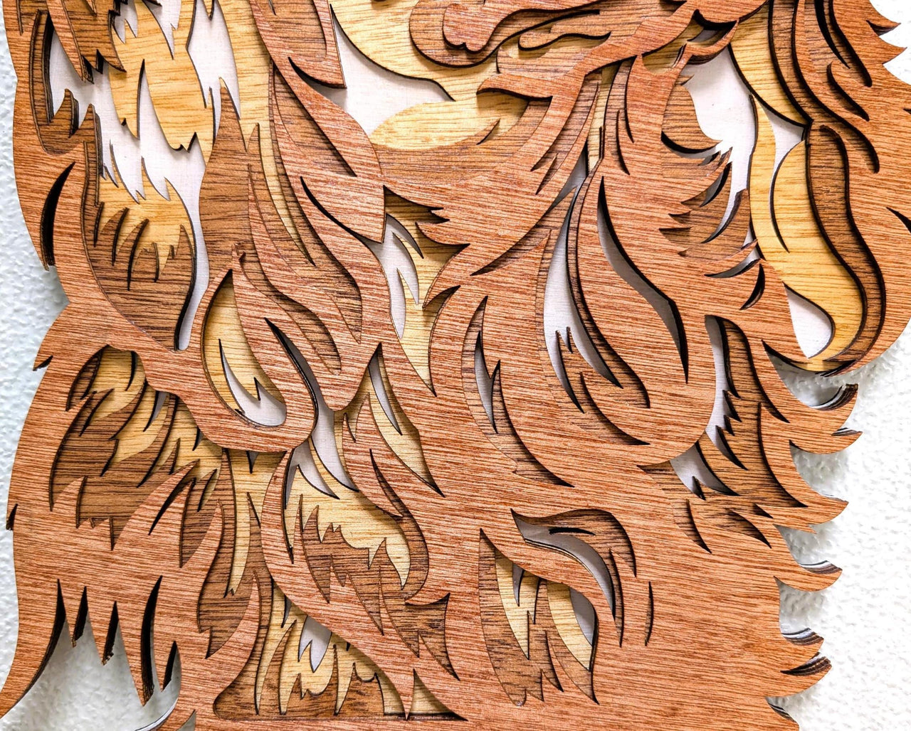 Fury Cocker Spaniel Wall Art: Multi-Layered Stained Wood for Dog Lover