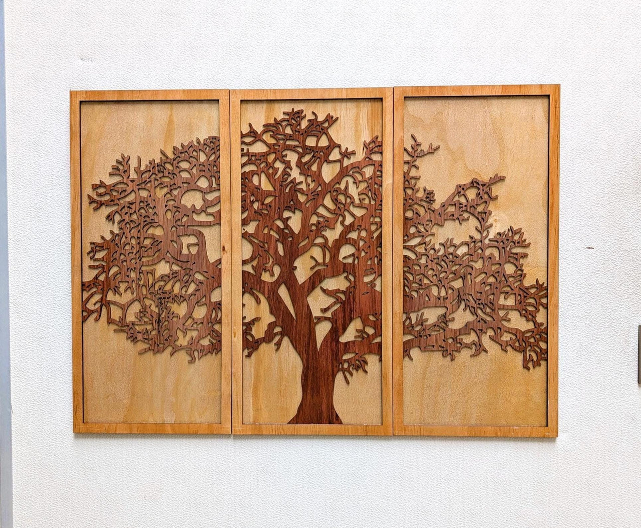 Tree of Life Multi Layered Wood Wall Art