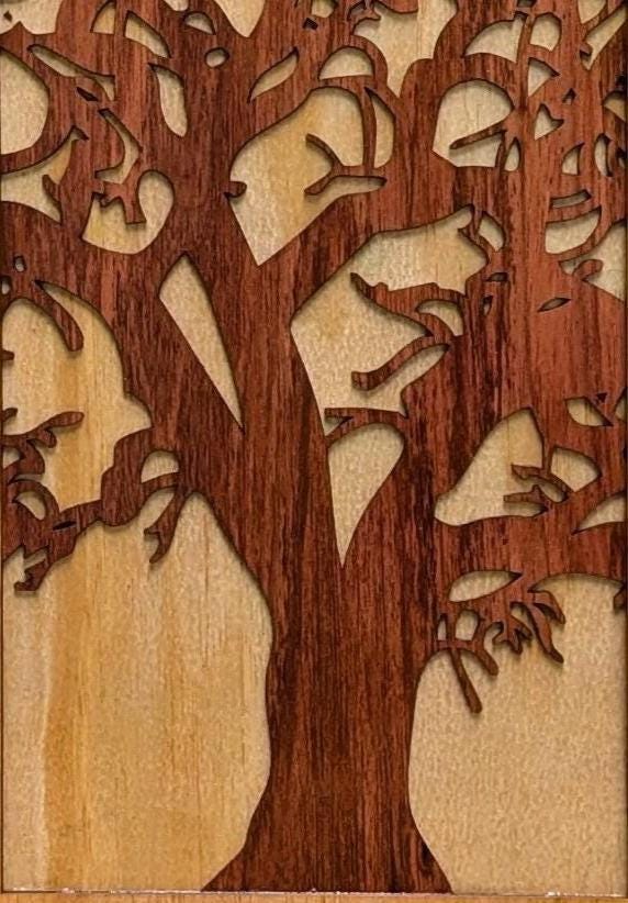 Tree of Life Multi Layered Wood Wall Art