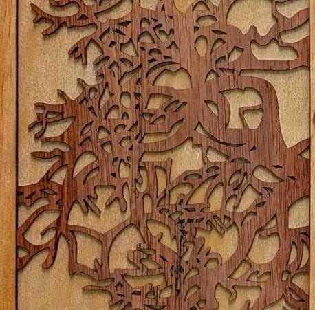 Tree of Life Multi Layered Wood Wall Art